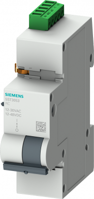 Siemens Remote operating mechanism basic 30 V AC, 48 V DC For CB up to 4P, RCBO up to 3P Additional components for residual current protective devices and miniature circuit breakers from Siemens. The additional components from Siemens are an important part o 5ST3053 | Elektrika.lv