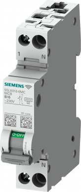 Siemens Automātslēdzis 6kA 1P+N B 10A 230V 5SL6010-6MC | Elektrika.lv