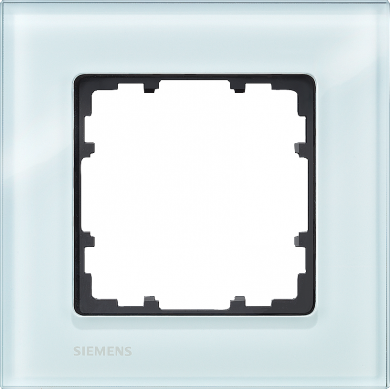 Siemens 1-местная рамка светло-зеленое стекло 5TG1201 | Elektrika.lv