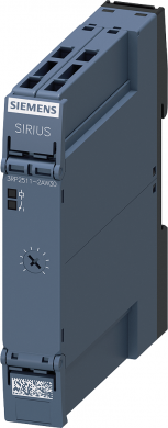 Siemens Timing relay, electronic ansprechverzögert 1 change-over contact, 1 time range 0.5...10 s 12-240 V A 3RP2511-2AW30 | Elektrika.lv