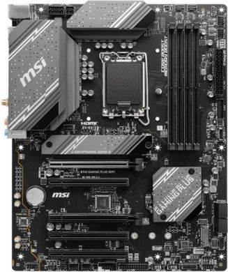 MSI Mainboard MSI Intel B760 Express LGA1700 ATX Memory DDR5 Memory slots 4 5xPCI-Express 16x 2xM.2 1xHDMI 1xDisplayPort 2xUSB 2.0 2xUSB 3.2 1xUSB-C 1xPS/2 1xOptical S/PDIF 1xRJ45 5xAudio port B760GAMINGPLUSWIFI B760GAMINGPLUSWIFI | Elektrika.lv