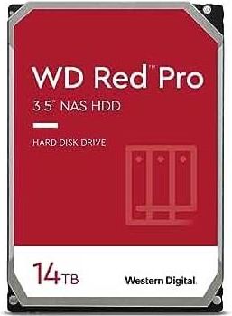 Western Digital HDD WESTERN DIGITAL Red Pro 14TB SATA 512 MB 7200 rpm 3,5" WD142KFGX WD142KFGX | Elektrika.lv