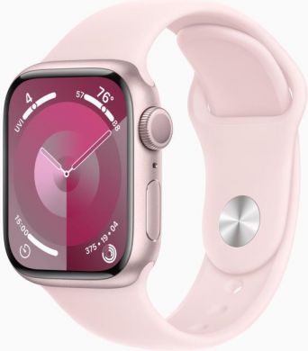 Apple Smartwatch Series 9 (GPS) 41mm Pink MR943ET/A | Elektrika.lv
