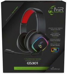 Mediarange HEADSET GAMING GS301/BLACK/RED MRGS301 MEDIARANGE MRGS301 | Elektrika.lv