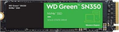 Western Digital SSD WESTERN DIGITAL Green SN350 250GB M.2 PCIe Gen3 NVMe TLC Write speed 1500 MBytes/sec Read speed 2400 MBytes/sec 2.38mm TBW 40 TB MTBF 1000000 hours WDS250G2G0C WDS250G2G0C | Elektrika.lv