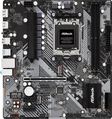 Asrock Mainboard ASROCK AMD B650 SAM5 Micro-ATX Memory DDR5 Memory slots 2 1xPCI-E 2xPCI-Express 4.0 1x 1xPCI-Express 4.0 16x 1xM.2 1xHDMI 1xDisplayPort 1xAudio-In 1xAudio-Out 1xMicrophone 2xUSB 2.0 3xUSB 3.2 1xUSB-C 1xRJ45 B650M-H/M.2+ B650M-H/M.2+ | Elektrika.lv