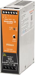 Weidmuller Блок питания PRO ECO3 120W 24V 5A 1469530000 | Elektrika.lv