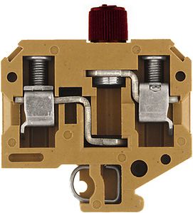 Weidmuller Spaile SAKS 3 GZ/6.3X32 10mm2 [20] Dzeltena 0248920000 | Elektrika.lv