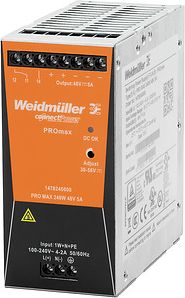 Weidmuller Power supply PRO MAX 240W 24V 10A 1478130000 | Elektrika.lv