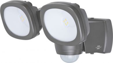 Brennenstuhl Уличный прожектор LED LUFOS 2x240lm с аккумулятором и сенсором IP44 10m 1178900200 | Elektrika.lv