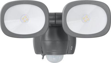 Brennenstuhl Outdoor spotlight LED LUFOS 2x240lm with battery and motion detector IP44 10m 1178900200 | Elektrika.lv