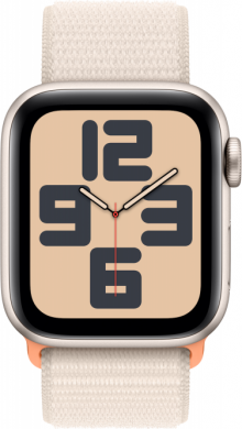 Apple Watch SE | Smart watch | GPS (satellite) | Retina LTPO OLED | 40mm | Waterproof MR9W3ET/A