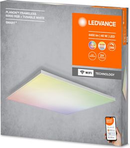 LEDVANCE SMART+ Panel Square CCT + RGB WIFI 600x600 Multicolour 4058075484474 | Elektrika.lv