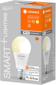 LEDVANCE SMART+ WiFi Bulb Classic A60 DIM 2700K E27 FR 4058075485358 | Elektrika.lv