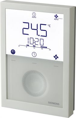 Siemens KNX komunikācijas telpas termostats, RDG200KN, balts S55770-T409 | Elektrika.lv