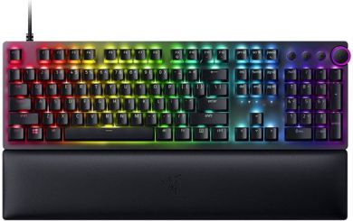 Razer Huntsman V2, Linear Red Switch, Nordic Wired gaming keyboard, USB Type C, Black RZ03-03930600-R3N1 | Elektrika.lv