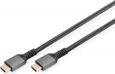 Digitus  Digitus | Black | HDMI male (type A) | HDMI male (type A) | 8K PREMIUM HDMI 2.1 Connection Cable | HDMI to HDMI | 3 m DB-330200-030-S