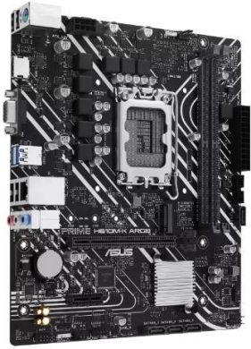 Asus Mainboard ASUS Intel H610 LGA1700 Micro-ATX Memory DDR5 Memory slots 2 1xPCI-Express 3.0 1x 1xPCI-Express 4.0 16x 1xM.2 1x15pin D-sub 1xHDMI 1xAudio-In 1xAudio-Out 1xMicrophone 4xUSB 2.0 2xUSB 3.2 1xPS/2 1xRJ45 PRIMEH610M-KARGB PRIMEH610M-KARGB | Elektrika.lv
