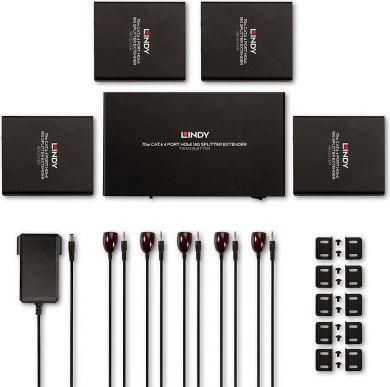 Lindy I/O EXTENDER HDMI 70M CAT6/38262 LINDY 38262 | Elektrika.lv