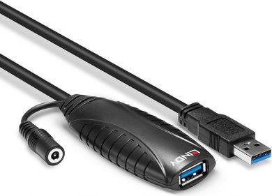 Lindy CABLE USB3 EXTENSION 10M/43156 LINDY 43156 | Elektrika.lv