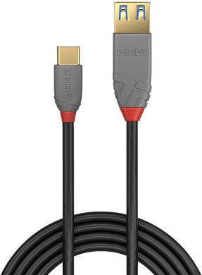 Lindy CABLE USB3.2 C-A 0.15M/ANTHRA 36895 LINDY 36895 | Elektrika.lv