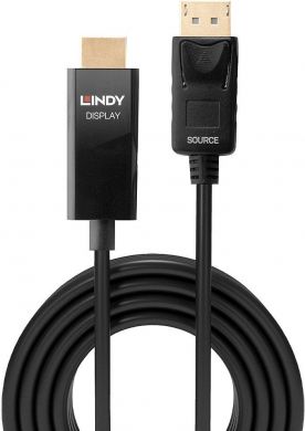 Lindy CABLE DISPLAY PORT TO HDMI 3M/40927 LINDY 40927 | Elektrika.lv