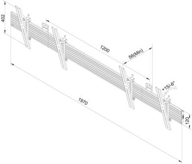 Neomounts MONITOR ACC WALL MOUNT /MENU/32-55" NMPRO-WMB2 NEOMOUNTS NMPRO-WMB2 | Elektrika.lv