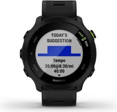 Garmin SMARTWATCH FORERUNNER 55/BLACK 010-02562-10 GARMIN 010-02562-10 | Elektrika.lv
