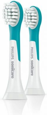 Philips Philips Sonicare Toothbrush heads from 3 years HX6032/33 Heads For kids Number of brush heads included 2 Number of teeth brushing modes Does not apply  Aqua HX6032/33 | Elektrika.lv