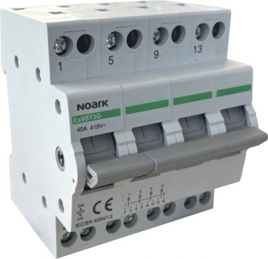 NOARK Ex9BT3G 4CO 4P 16A EU Group changeover switch ( I-O-II ) 400V 113929 | Elektrika.lv