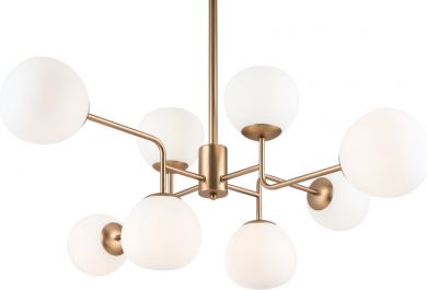 MAYTONI Chandelier Erich 8 X E14 (40W) brass MOD221-PL-08-G | Elektrika.lv