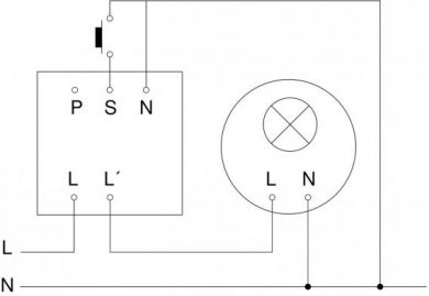 STEINEL Motion detector DUAL HF COM1 AP 2000W white 590703 | Elektrika.lv