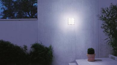 STEINEL LED Āra sienas gaismeklis L 691 S PMMA Ar sensoru 8,5W 576lm 3000K 360° IP44 2-1000lux Antracīts 053031 | Elektrika.lv