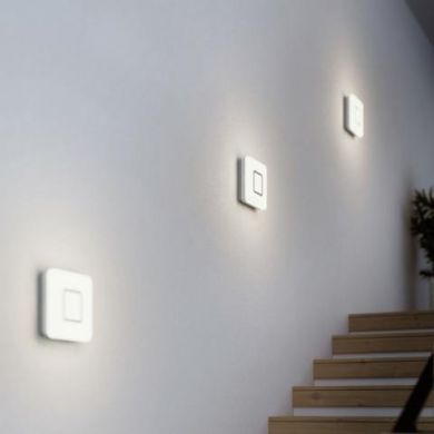 STEINEL LED Ceiling/Wall luminaire RS M1 S Sensor-switched 8.8W 759lm 3000K 360° Ø3-8m 2-2000lux White 052492 | Elektrika.lv