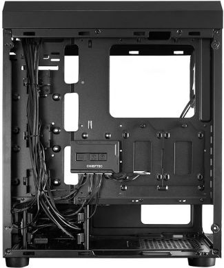  Case CHIEFTEC SCORPION 4 MiniTower Case product features Transparent panel Not included ATX MicroATX MiniITX Colour Black GL-04B-UC-OP GL-04B-UC-OP | Elektrika.lv