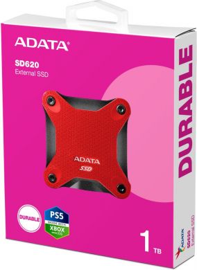 Adata External SSD ADATA SD620 1TB USB 3.2 Write speed 460 MBytes/sec Read speed 520 MBytes/sec SD620-1TCRD SD620-1TCRD | Elektrika.lv