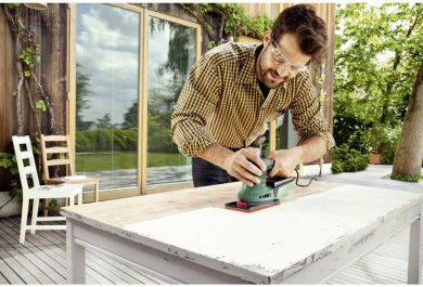 BOSCH Triangular base-plate grinder (electric) PSM 200 AES 06033B6000 | Elektrika.lv