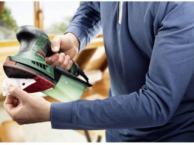 BOSCH Triangular base-plate grinder (electric) PSM 200 AES 06033B6000 | Elektrika.lv