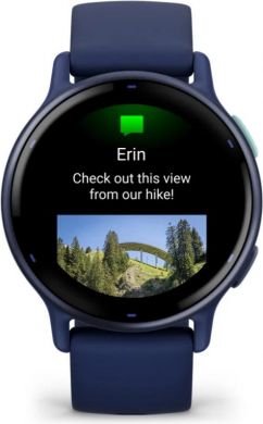 Garmin SMARTWATCH VIVOACTIVE 5/BLUE 010-02862-12 GARMIN 010-02862-12 | Elektrika.lv