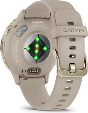 Garmin SMARTWATCH VENU 3S/GRAY/GOLD 010-02785-02 GARMIN 010-02785-02 | Elektrika.lv