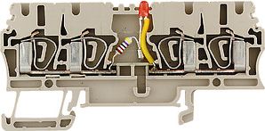 Weidmuller ZDU 2.5/2X2AN/LD+ 1692590000 | Elektrika.lv