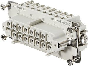 Weidmuller HDC HVE 6+2 FT CTH 1967240000 | Elektrika.lv