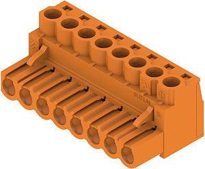 Weidmuller BLZP 5.00HC/08/180 SN OR BX 1954430000 | Elektrika.lv