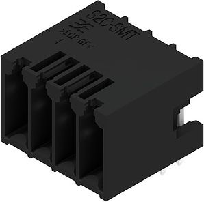 Weidmuller S2C-SMT 3.50/04/90G 3.2SN BK BX 1288980000 | Elektrika.lv