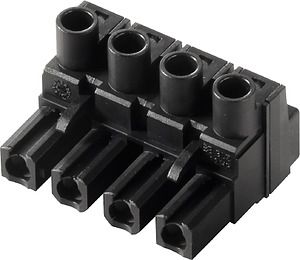 Weidmuller BLZ 7.62HP/04/180 SN BK BX 1059600000 | Elektrika.lv