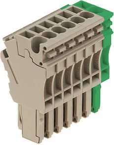 Weidmuller ZP 2.5/1AN/QV/7 GN/BE 1142550000 | Elektrika.lv