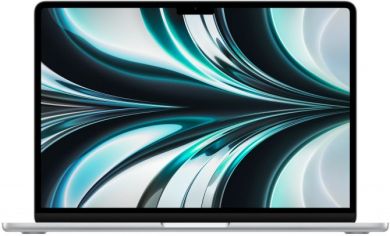 Apple Apple MacBook Air Silver, 13.6 ", IPS, 2560 x 1664 , Apple M2, 8 GB, SSD 512 GB, Apple M2 10-core GPU MLY03ZE/A | Elektrika.lv