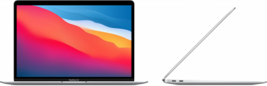 Apple Apple | MacBook Air | Silver | 13.3 " | IPS | 2560 x 1600 | Apple M1 | 8 GB | SSD 256 GB | Apple M1 7-core GPU | GB | Without ODD | macOS | 802.11ax | Bluetooth version 5.0 | Keyboard language English | Keyboard backlit | Warranty 12 month(s) | Batte MGN93ZE/A