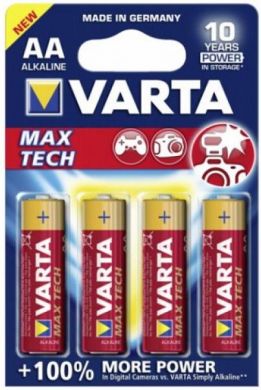 VARTA Baterija R4706 AA Max Tech VARTA (4 gab.) R4706 | Elektrika.lv