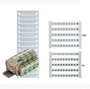 Weidmuller Terminal Block Markers DEK 5 FW 101-150 5 x 5 mm 0473460101 | Elektrika.lv